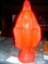 Madonna di Lourdes in cera
