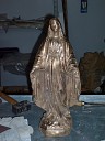 Madonna di Lourdes in bronzo