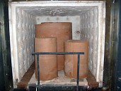 Stampi in fase di cottura